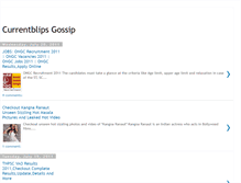 Tablet Screenshot of gossip.currentblips.com